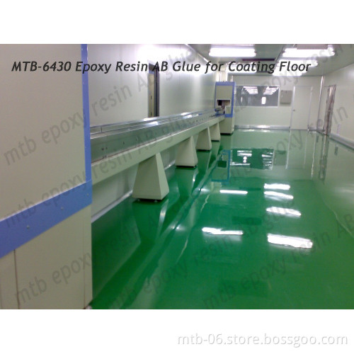 Liquid Epoxy Resin and Hardener for Playground Cement Floor Coating
